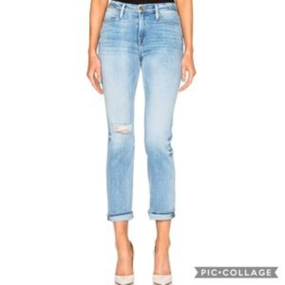 Frame Denim Le High Straight Jeans